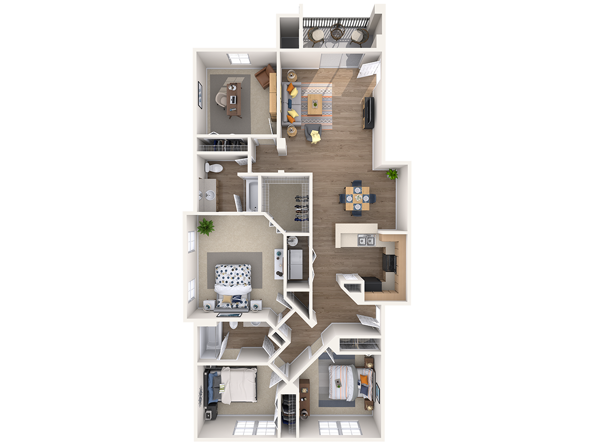 Azalea floor plan