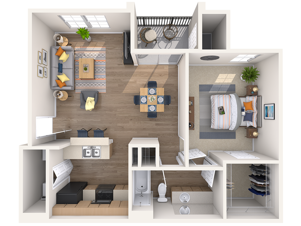 Gardenia Renovated floor plan