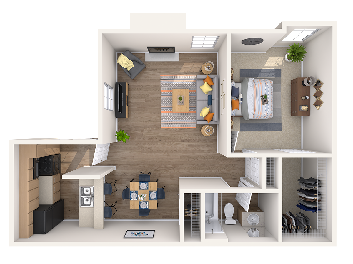 Bayhill Renovated floor plan