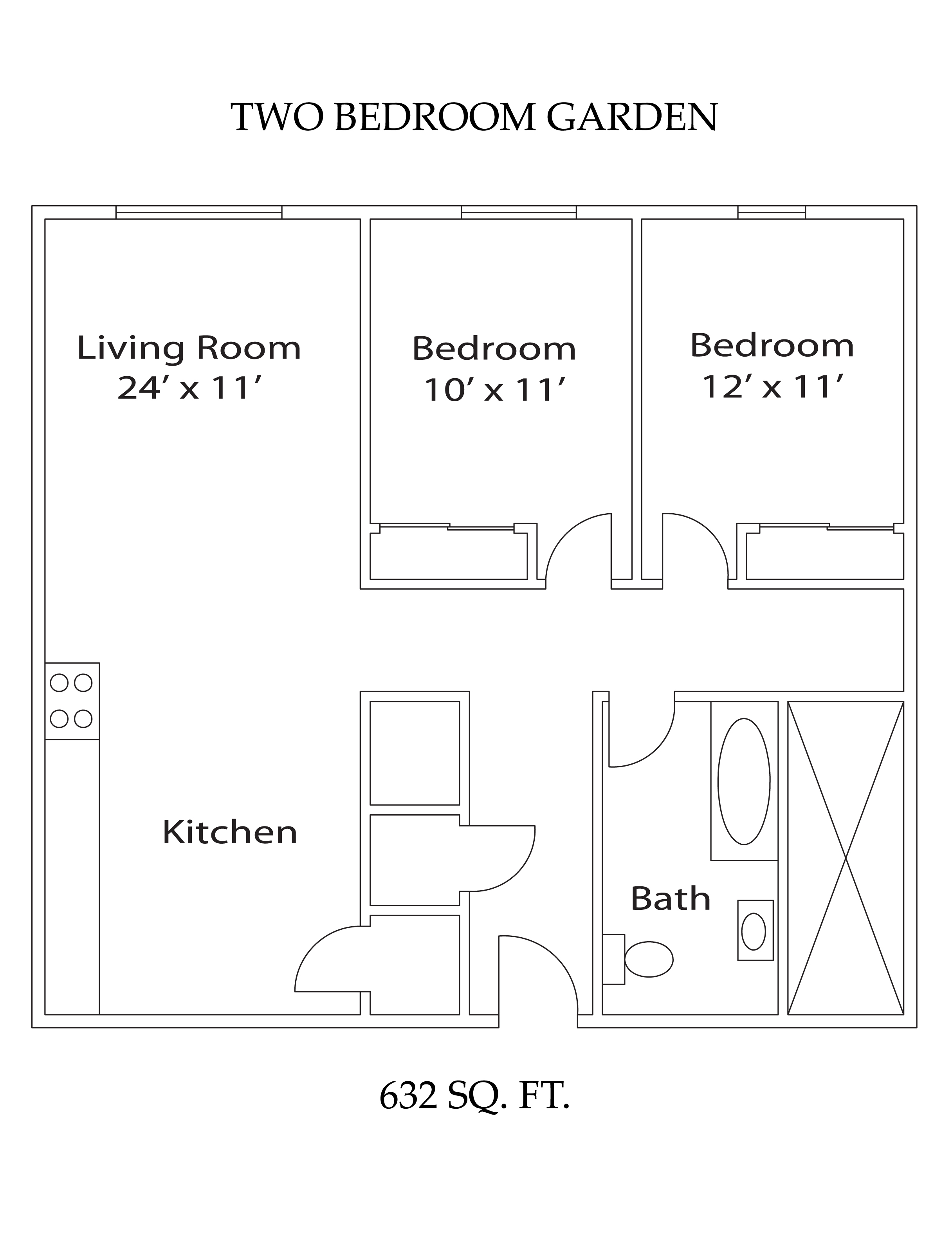Chestnut floor plan
