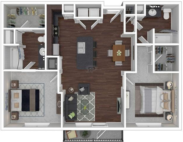 B2 floor plan