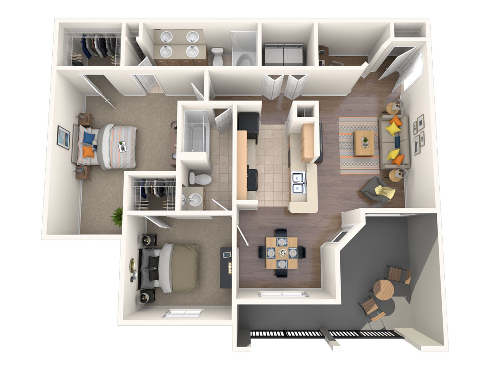 Grand Timber Lodge floor plan