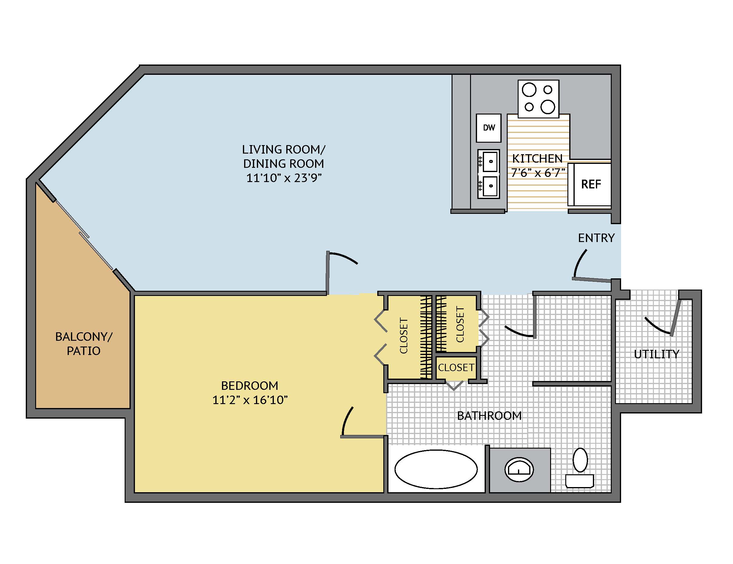 Jupiter Renovated floor plan