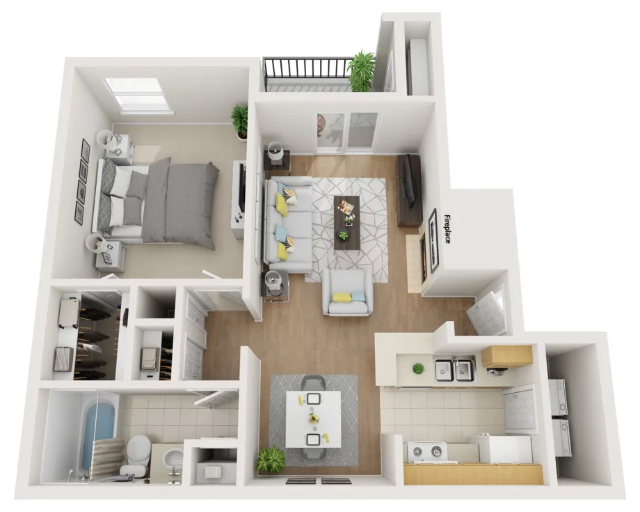 A1 floor plan