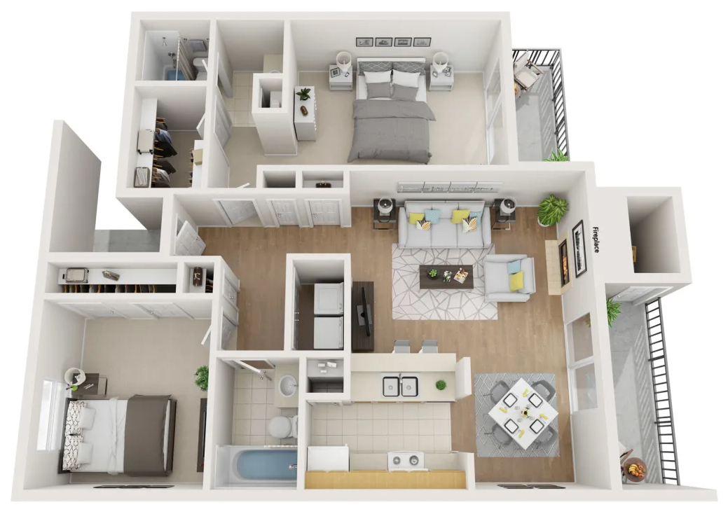 B2 floor plan