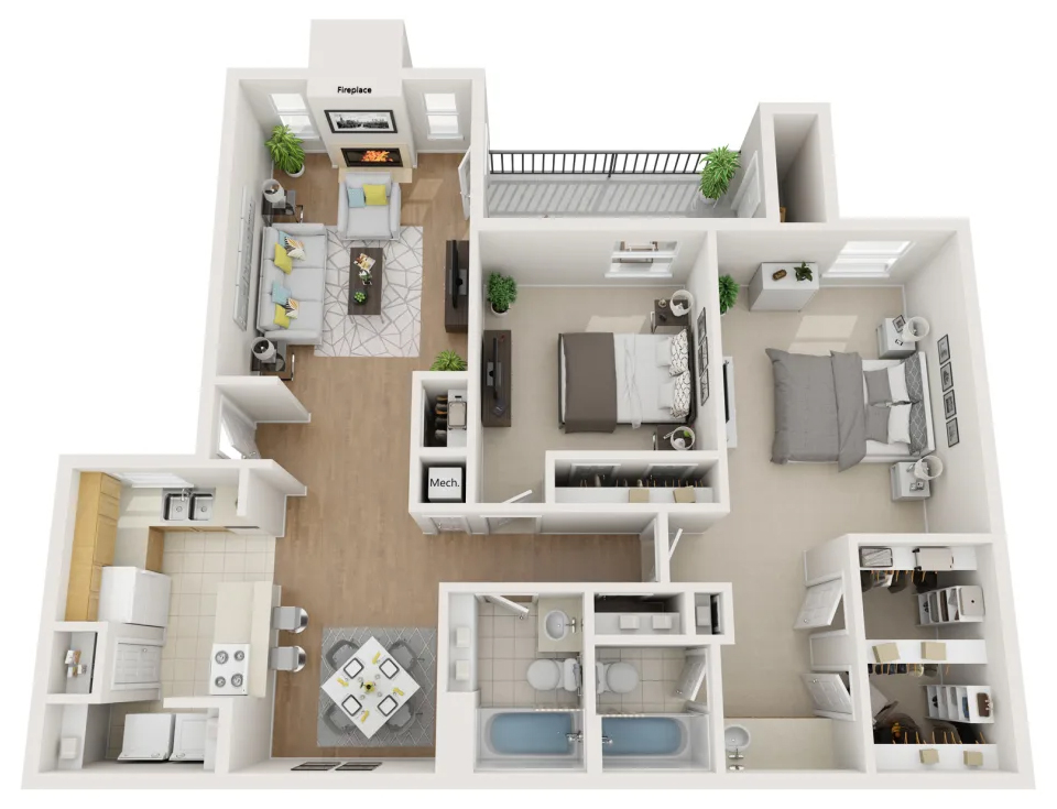B3 floor plan
