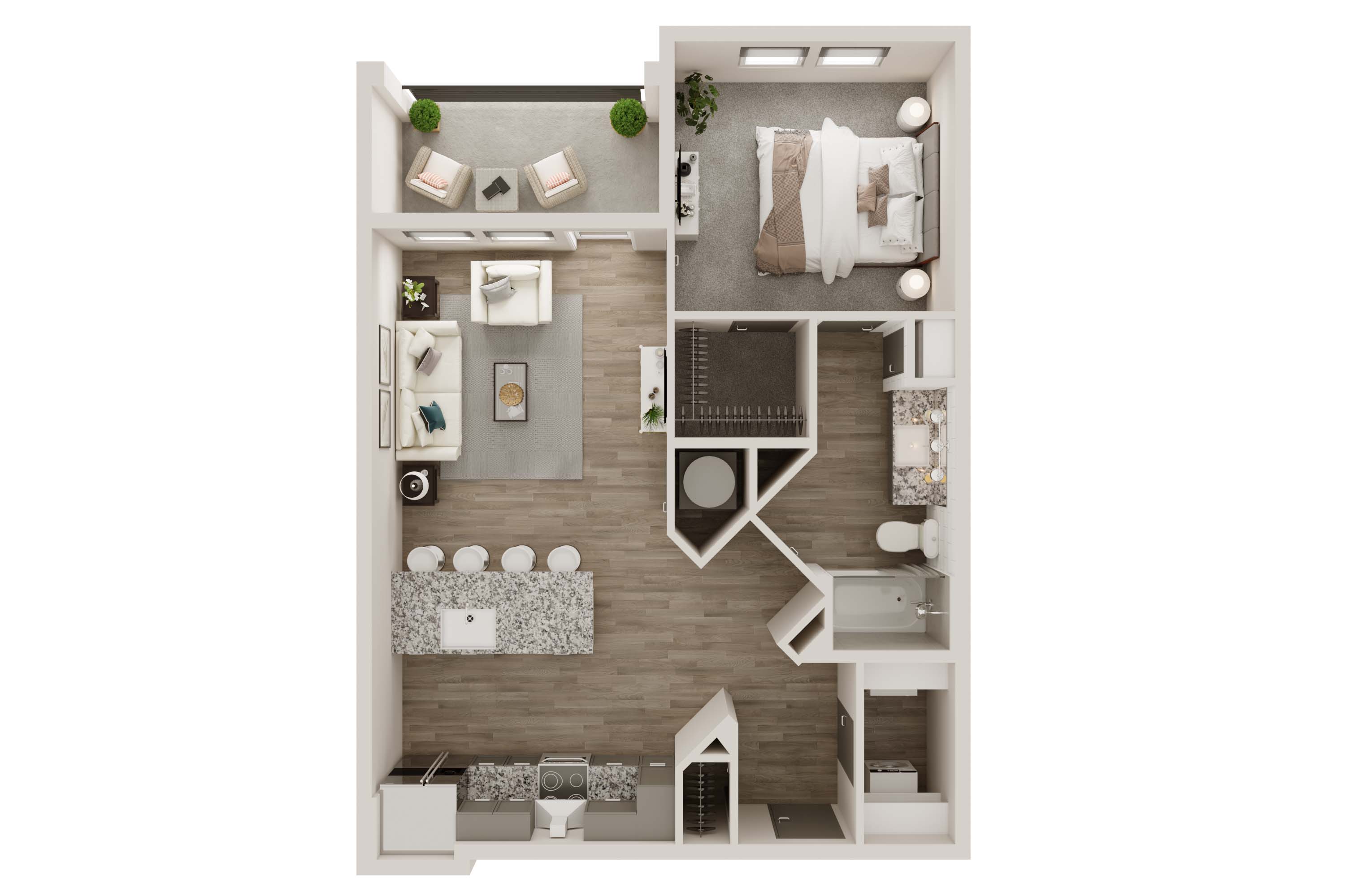 A41SCF floor plan