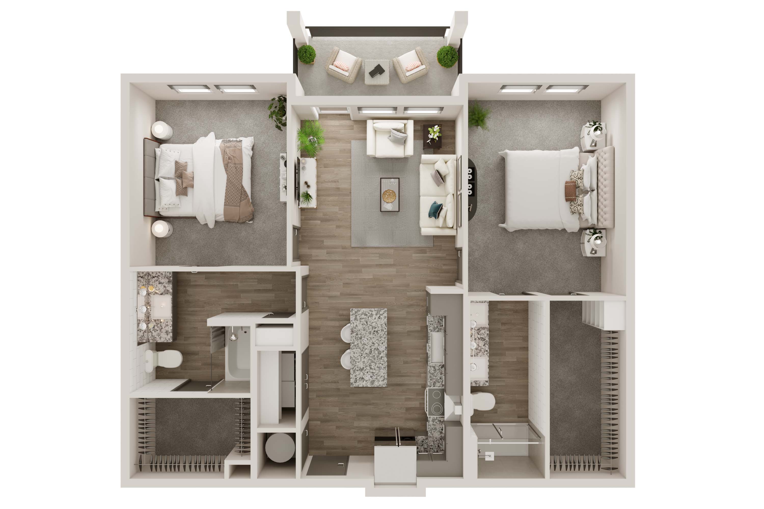 B1SCF floor plan