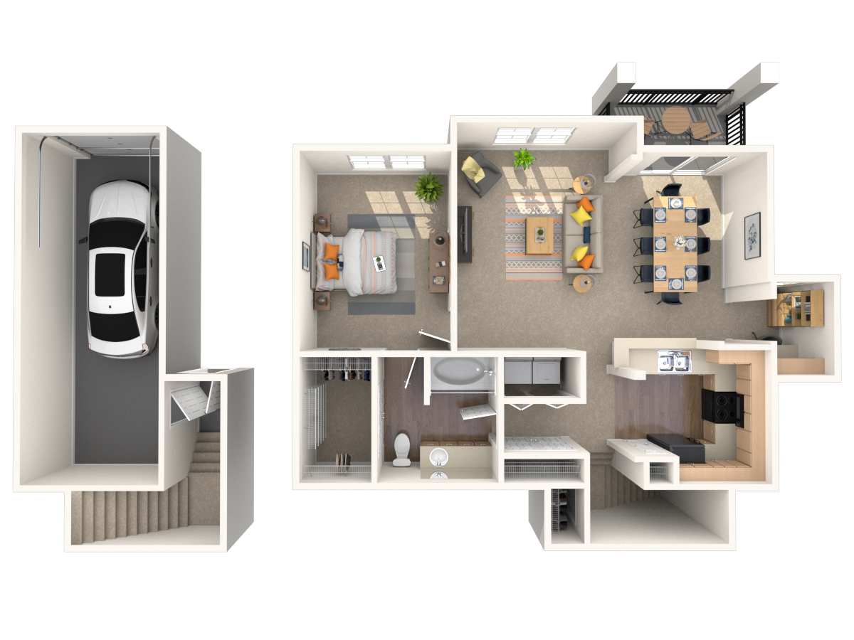 Brentwood I floor plan