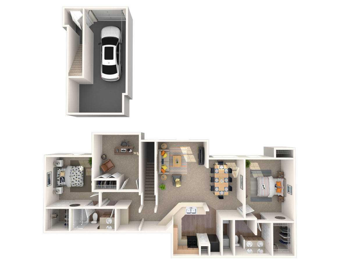 Bristol Renovated floor plan