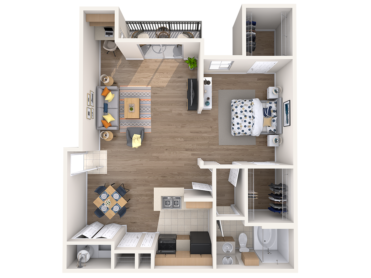 Beckenham Renovated floor plan