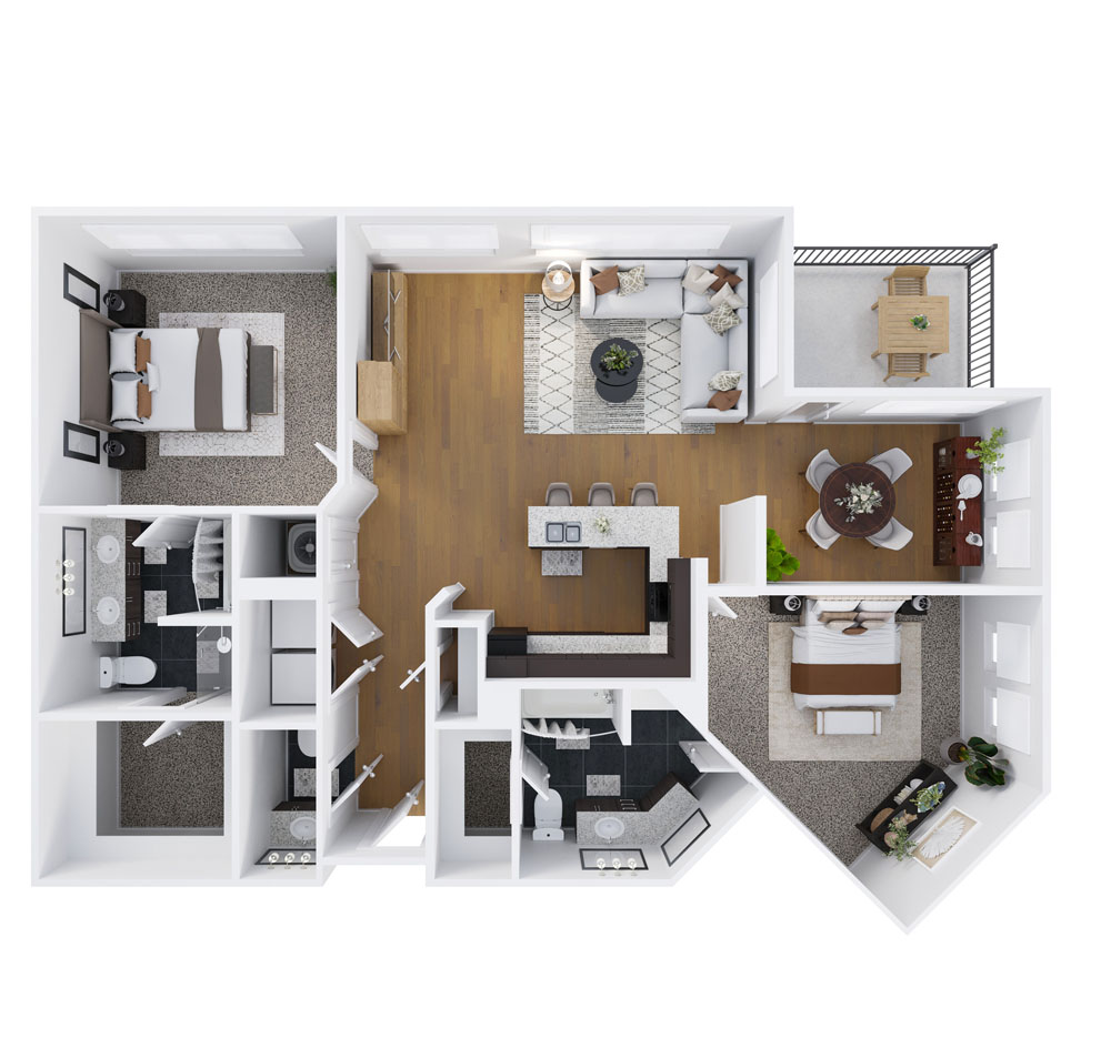 B10C floor plan